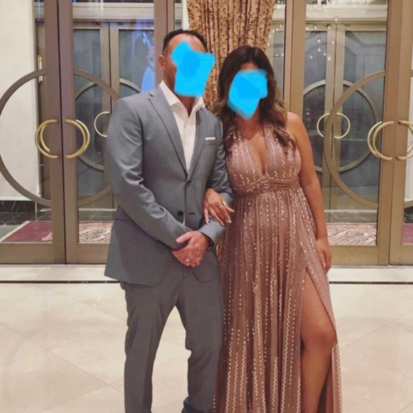 Pink long dress - Picture 3 of 3